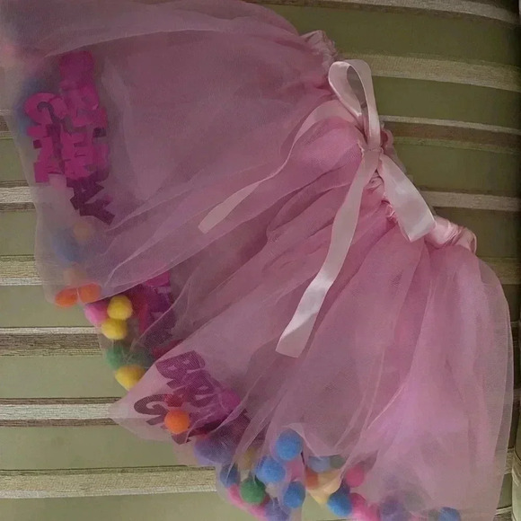 PRECIOUS BIRTHDAY GIRL TUTU ONE SIZE FITS ALL - Picture 8 of 10